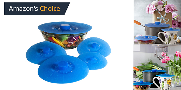 Our Silicone Bowl Lids Get “Amazon’s Choice” Badge