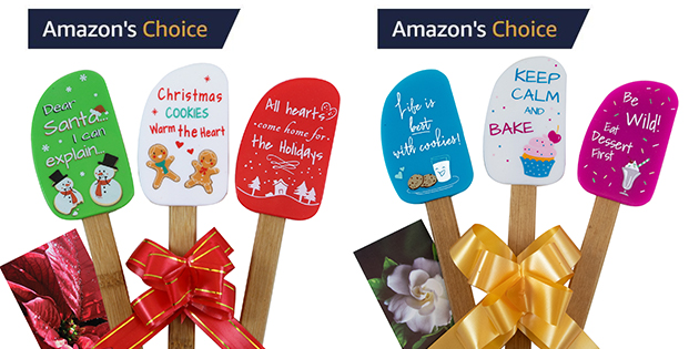 Amazon Choice Badges Awarded to our Spatula Gift Sets
